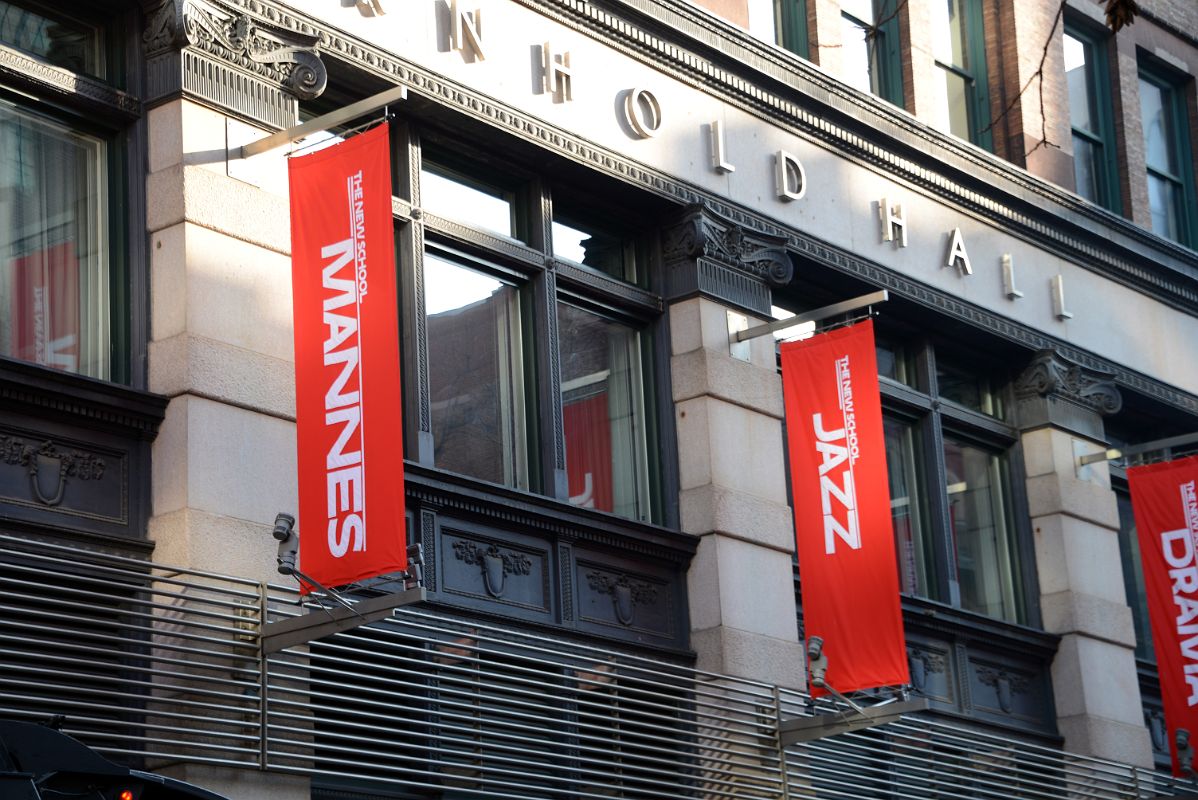 17-02 The New School Mannes School of Music In The Arnhold Hall In New York Greenwich Village